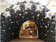 Arco Balões para Confraternizações na Pompéia