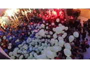 Chuva de Balões para Formaturas na Pompéia