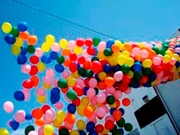 Chuva de Balões para Festas no Jardins